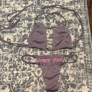 Montce Disco Sparkle Purple Bikini